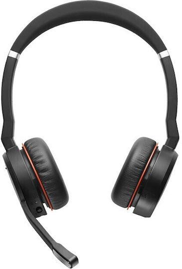 Jabra Evolve 75 SE Kabellose Auf dem Ohr Multimedia-Kopfhörer mit Mikrofon und Bluetooth-Konnektivität
