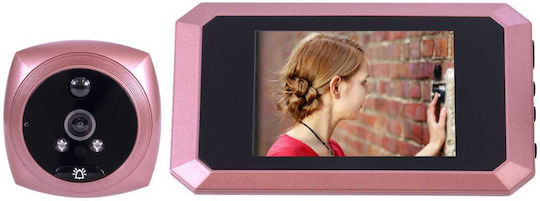 GloboStar Wireless Video Intercom Set Wi-Fi Pink