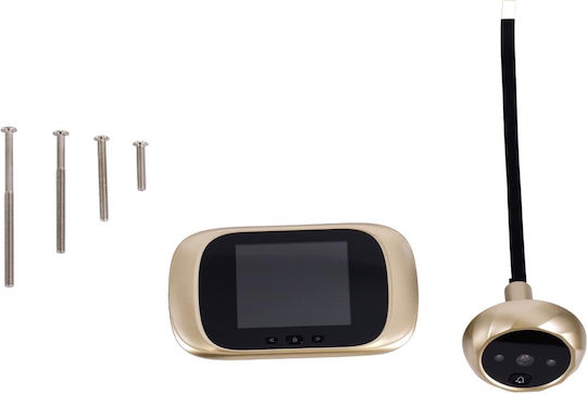 GloboStar Wireless Wi-Fi Video Intercom Set Gold Gold
