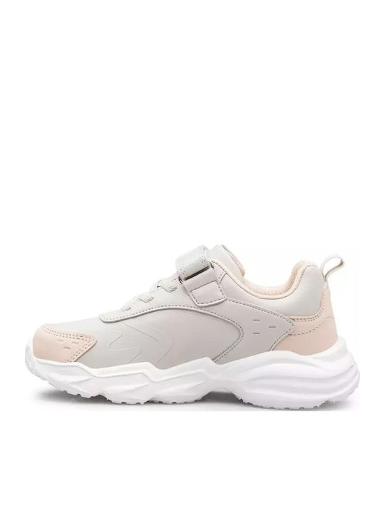 Memory Abel Παιδικά Sneakers με Σκρατς Μπεζ