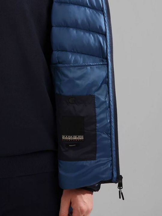 Aerons Winter Jacket Puffer Blu marine