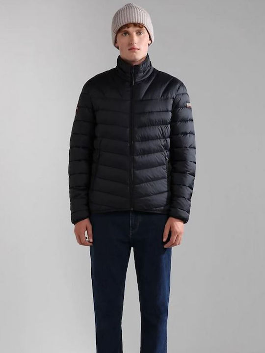 Aerons Stand Winter Jacket Puffer Black