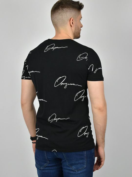 Clever CT-21440 Men's Short Sleeve T-shirt Black CT21440