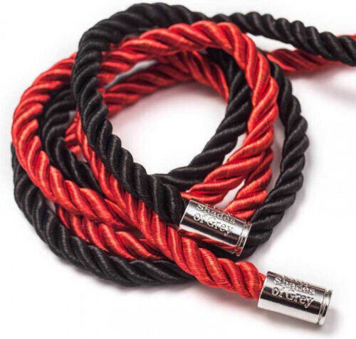Fifty Shades of Grey Restrain Me Bondage Ropes Bondage Rope in Gray Color 2pcs