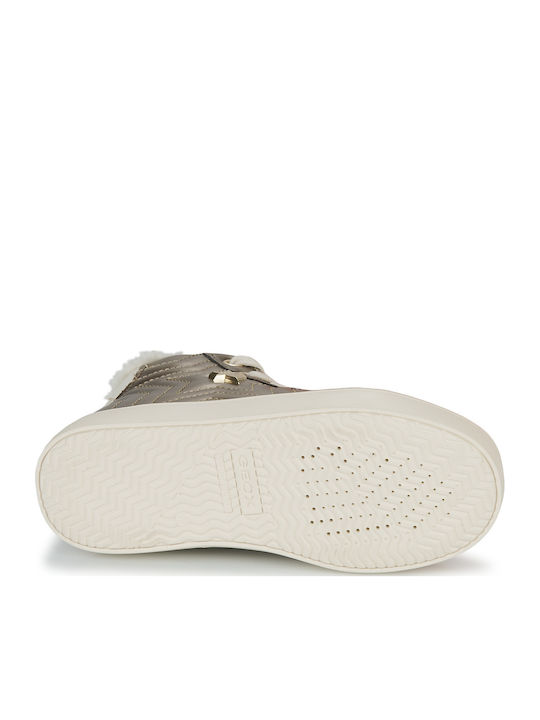 KATHE Παιδικά Sneakers High Χρυσά