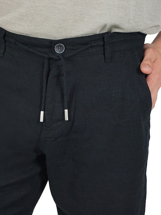 Herrenshorts Chino Schwarz