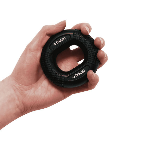 RPM Power Power Gripper Ring Black with Resistance up to 36.28kg