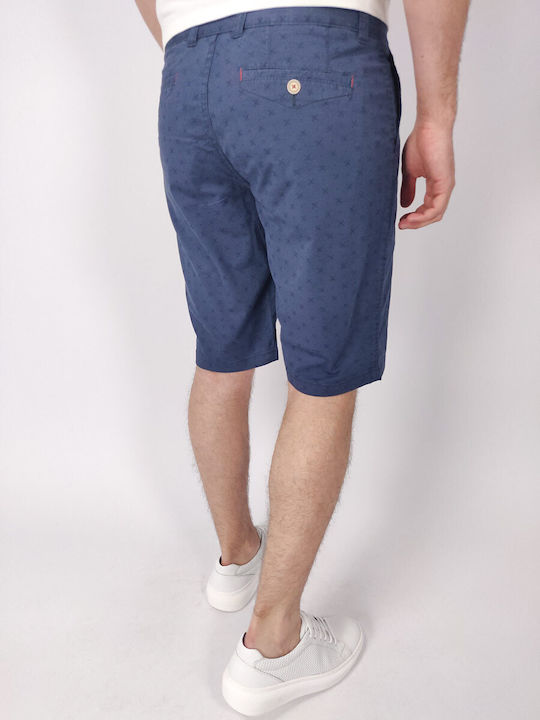 Hattric Men's Shorts Chino Blue