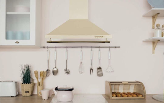 Proff Airmax BRG Απορροφητήρας Καμινάδα 90cm Inox