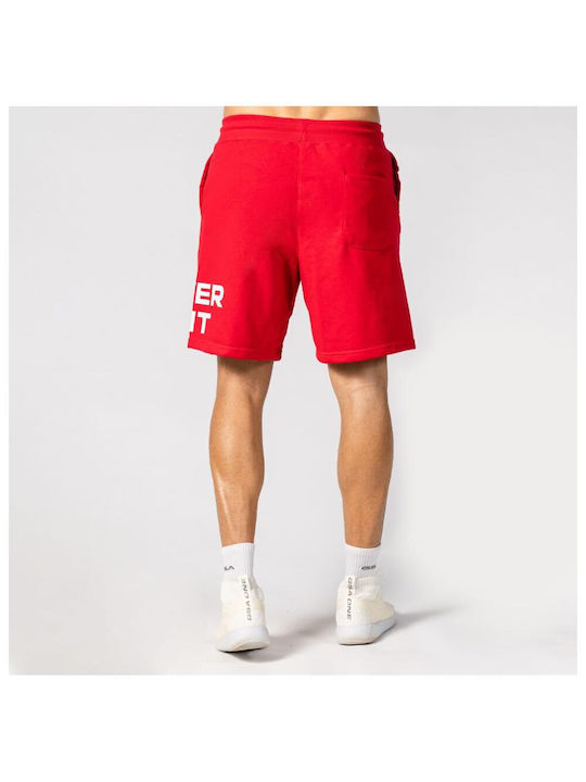 GSA Never Quit 4/4 Men's Athletic Shorts Red