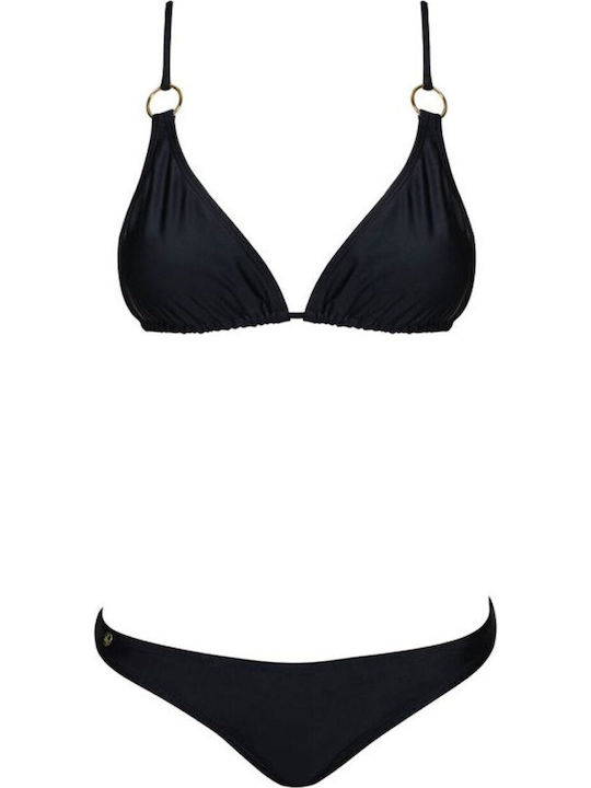 Mauritia Bikini-Set Schwarz