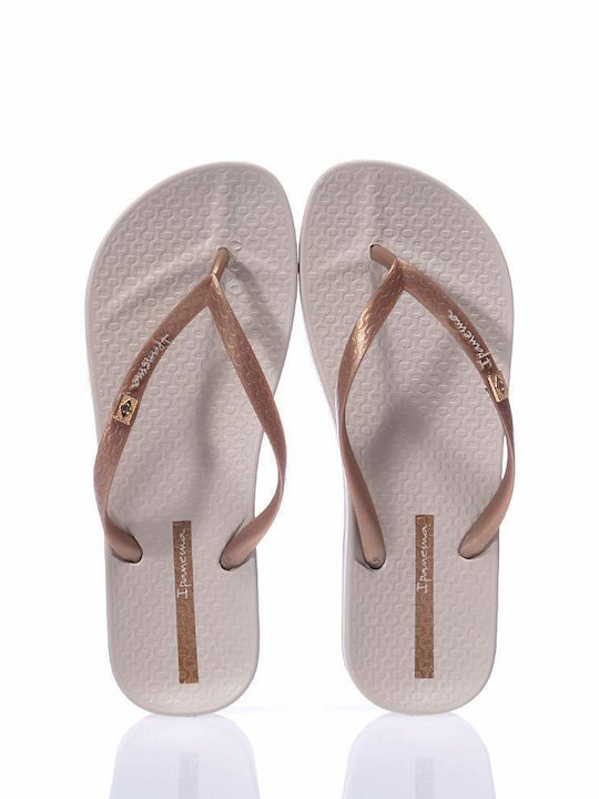 Omic Brasilidade Thongs Women's Flip Flops Gold