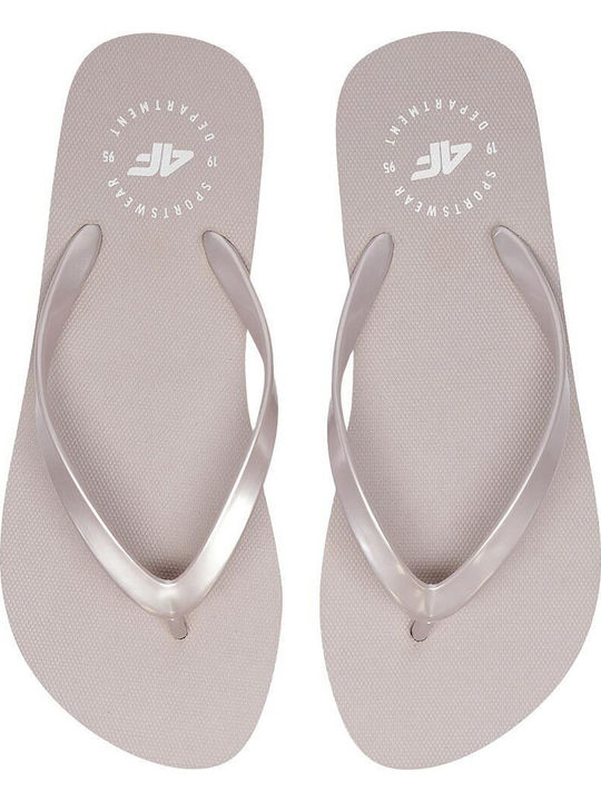 Silver Women's Flip Flops H4L22 KLD005 83S