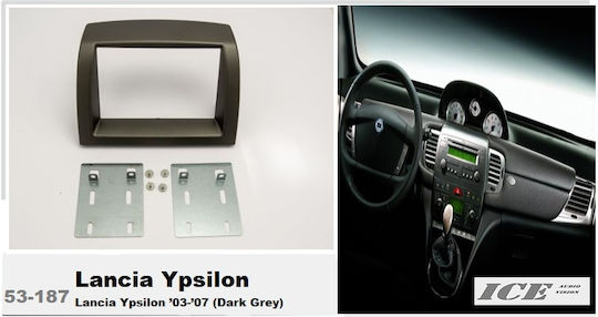 Πρόσοψη 1 Din / 2 Din για Lancia Ypsilon 2003-2007