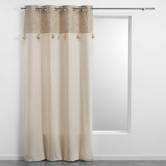 Douceur d'Intérieur L-C Sultan mit Grommets Beiges 140x240cm