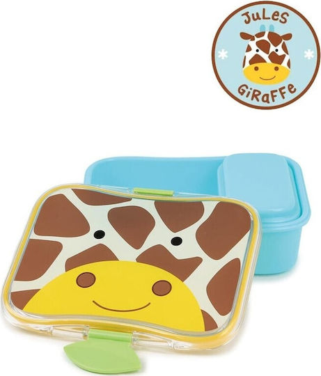 Skip Hop Zoo Giraffe Plastic Kids' Food Container 0.7lt Multicolour