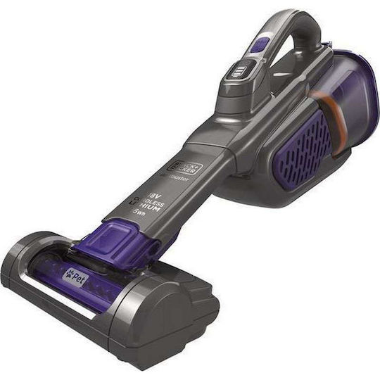 Black & Decker Rechargeable Handheld Vacuum 18V Purple