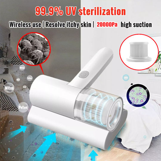 SR-269 Aspirator de mână reîncărcabil Alb