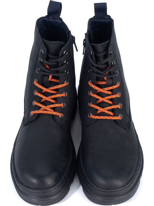 Stoner Piele Negru Bocanci Anatomic