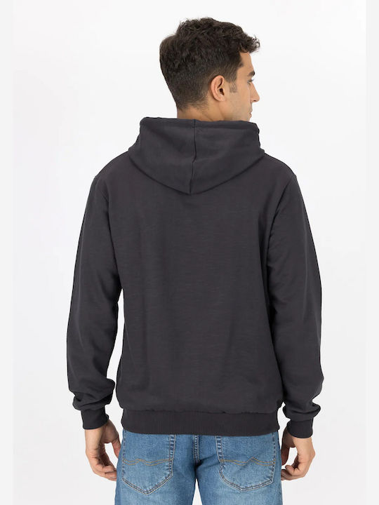 TIFFOSI HOODIE WITH BLACK BUTTON DOWN