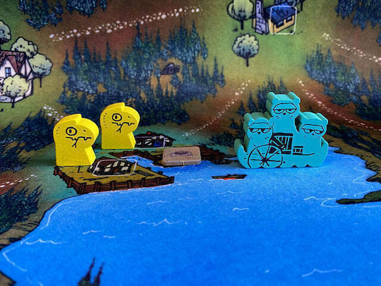 Game Expansion Root: Riverfolk Hirelings for 2-4 Players 10+ Years Old (EN) Leder Games