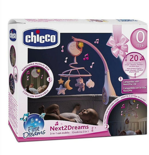 Chicco Мобиле Детско легло с музика Next2Dream