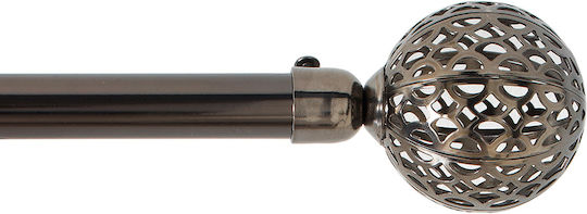 Bare pentru perdele Pliabil Metalic L-C Globa Single Φ19mm 120-210cm Argintiu 1900287 Bare pentru perdele Pliabil Metalic L-C Globa Single Φ19mm 120-210cm Argintiu 1900287