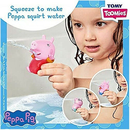 Tomy Peppa Pig Squirters Tοomies - Daddy Μπουγελόφατσες για 18+ Μηνών 3τμχ
