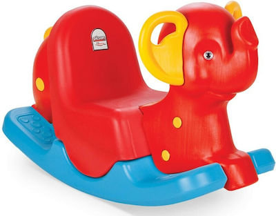 Pilsan Rocking Toy Elephant for 36++ months with Max Load Capacity 35kg Red