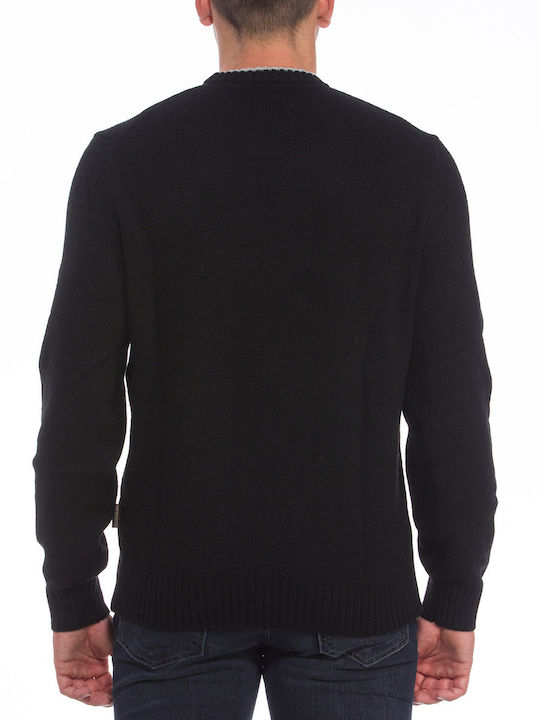 Napapijri Men's Long Sleeve Sweater Black