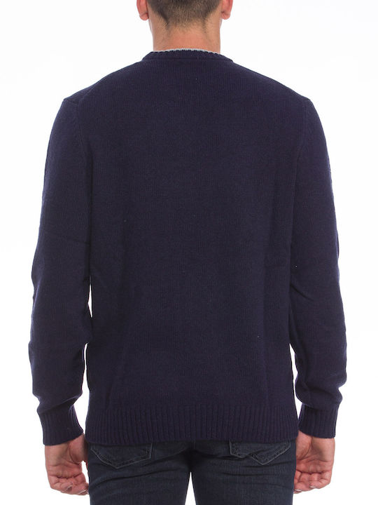 Napapijri Men's Long Sleeve Sweater Navy Blue