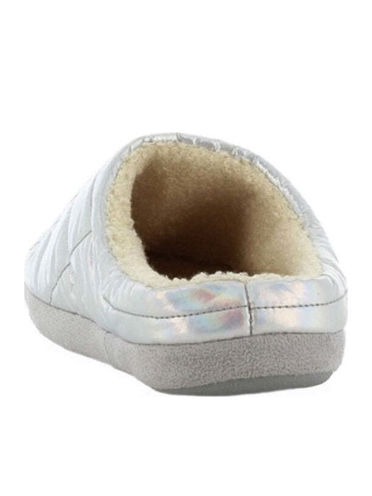 Kids Slippers Silver