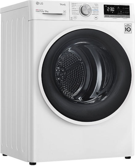 LG RH80V9AVHN Сушилня 8кг с Термопомпа
