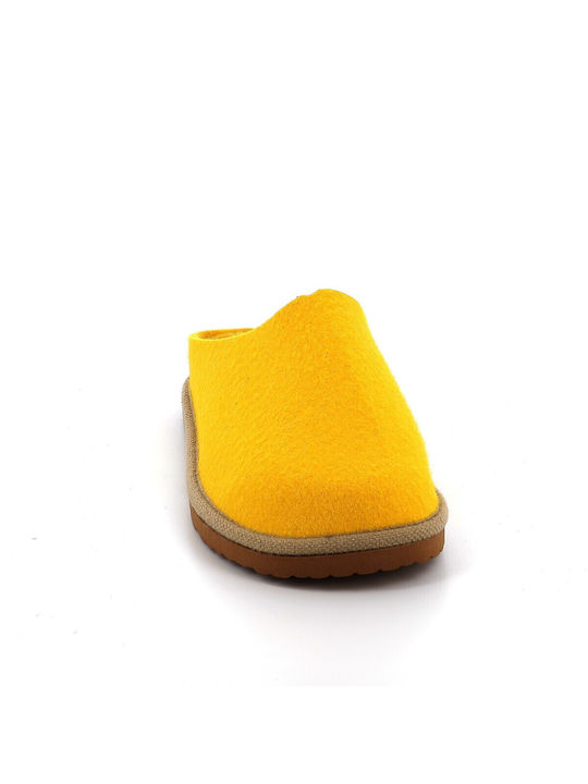 Adam's Shoes Women's Slipper In Yellow Colour