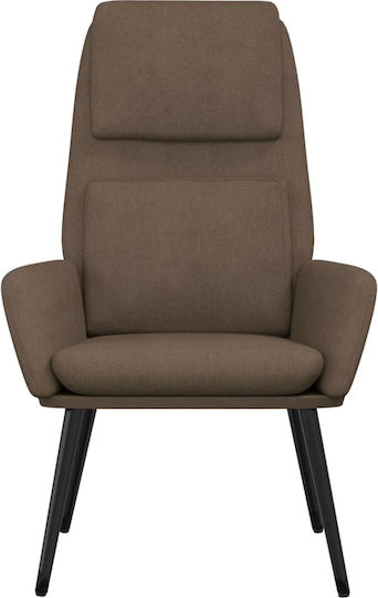 Ohrensessel Taupe 70x77x98cm
