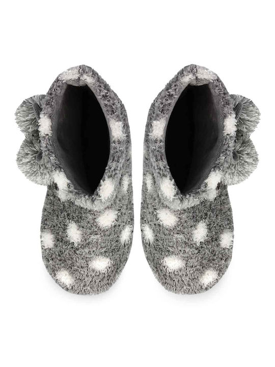 Parex Closed-Back Women's Slippers In Gray Colour