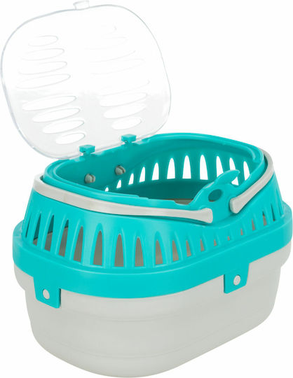 Trixie Pico Cușcă pentru Rozătoare Cușcă de transport turcoaz 23x16x17cm
