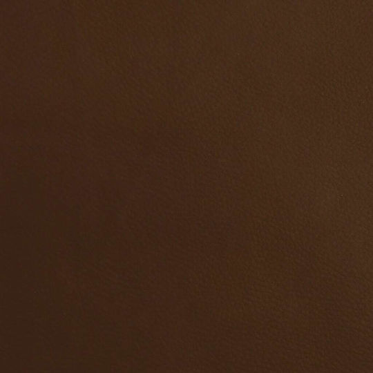 Sessel Drehbar aus echtem Leder Braun 70x77x94cm