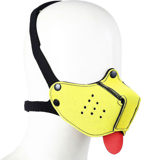 Kiotos Puppy Dog BDSM Mask Yellow