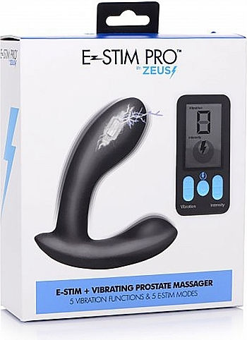 XR E-Stim Pro Vibrating Prostate Massager for Electro-stimulation