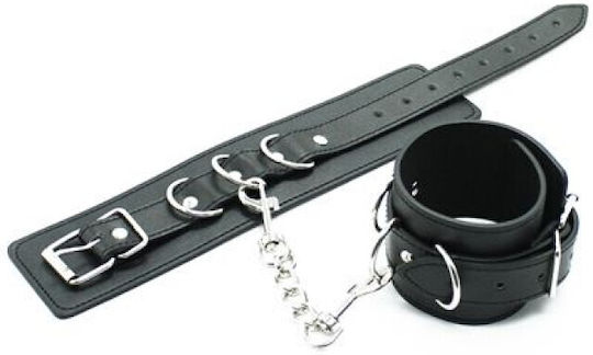 Toyz4lovers Polsiere Cuffs Belt Handcuffs in Black Color