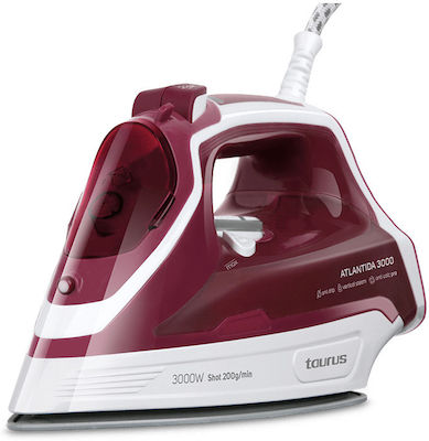 Taurus Atlantida Steam Iron 3000W with Continuous Steam 40g/min