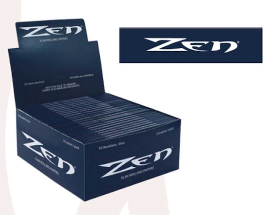 Zen Collection Blue Χαρτάκια Στριφτού Τσιγάρου Slim King Size 32 φύλλα 1τμχ