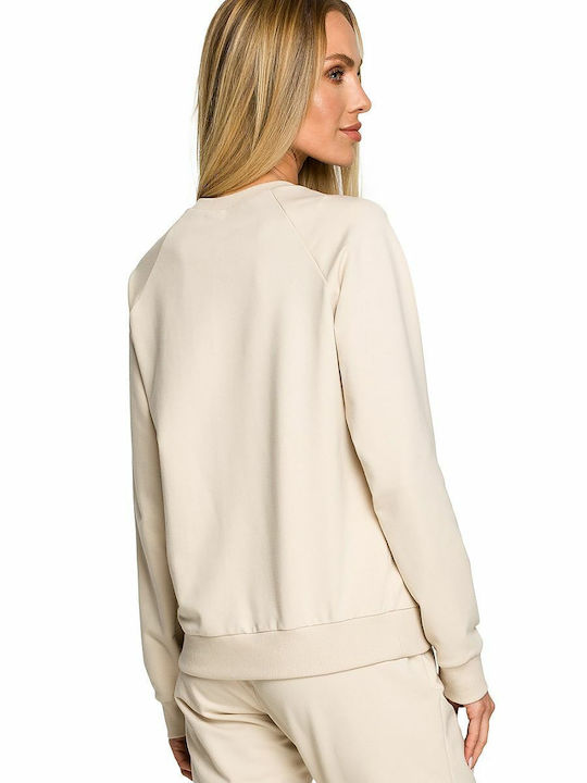 MOE Women's Sweatshirt Beige