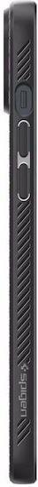 Spigen Liquid Air Umschlag Rückseite Silikon Matte Black (iPhone 13, iPhone 14)