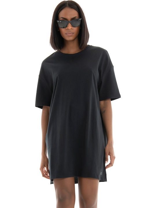 Лятна Mini T-shirt Рокля Черна