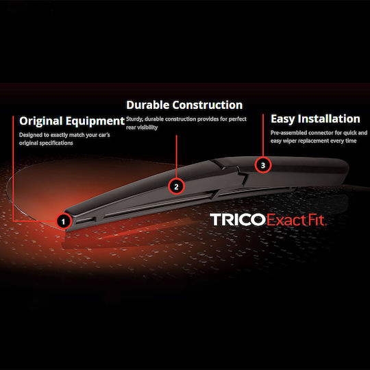Trico ExactFit Πίσω Υαλοκαθαριστήρας Αυτοκινήτου 300mm