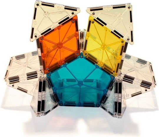 Magna-Tiles Μαγνητικό Παιχνίδι Κατασκευών Polygon Expansion Magna Tiles για Παιδιά 3+ Ετών