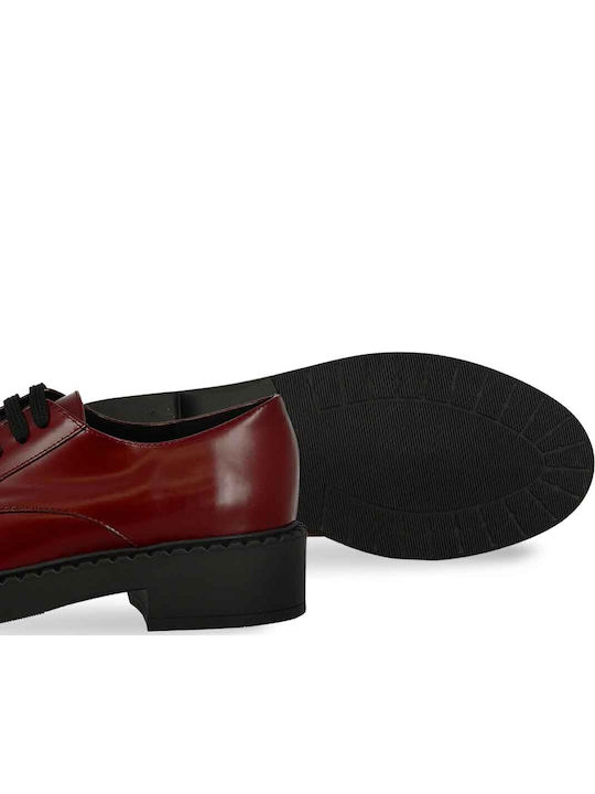 Γυναικεία Oxfords σε Μπορντό Χρώμα