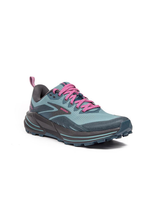 Brooks Cascadia 16 Γυναικεία Αθλητικά Παπούτσια Trail Running Μπλε